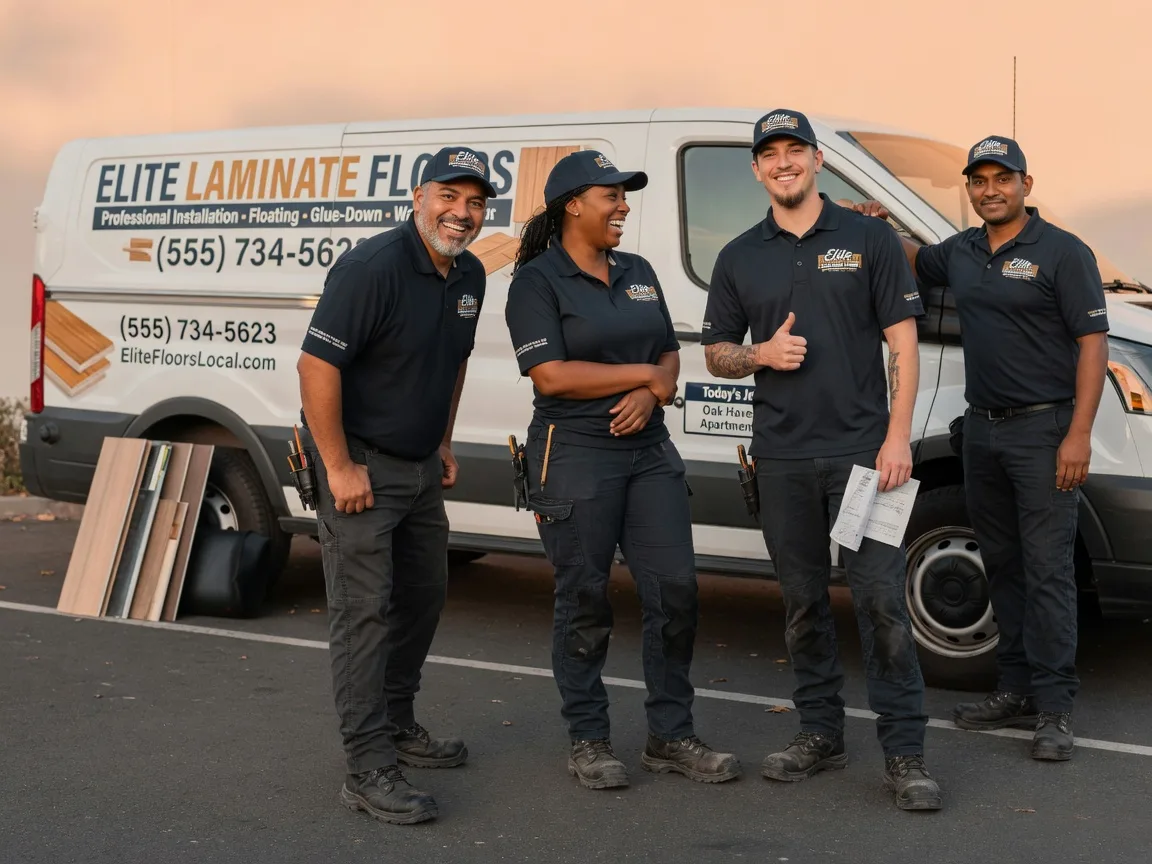 Laminate flooring installation company in Doylestown, OH